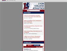 Tablet Screenshot of lyonscots.com